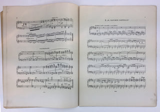 Mussorgsky, Modest. (1839–1881)  Tableaux d'une Exposition. Série de dix pièces pour piano.