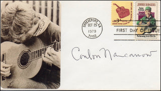 [American Avant-garde] Nancarrow, Conlon. (1912 - 1997) Signed FDC Postal Cover