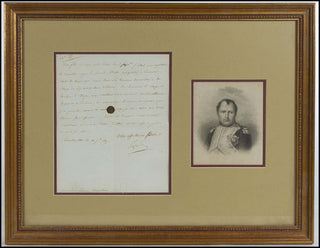 [History & Science] Napoleon Bonaparte (1769-1821) Autograph Letter Signed