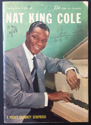 Cole, Nat King. (1919–1965) "Complete Life of Nat King Cole" - Pocket Magazine