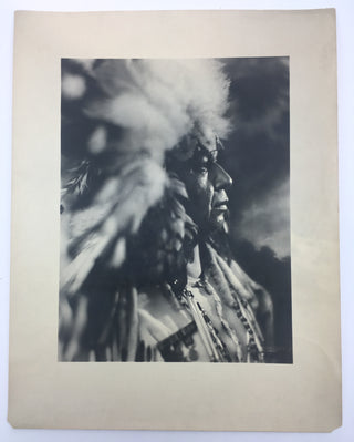 [Native Americans] Spurr, Ervin Willard.  Group of Photographs of Native American Actors