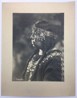 [Native Americans] Spurr, Ervin Willard.  Group of Photographs of Native American Actors