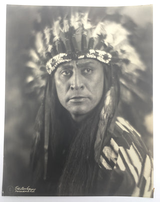 [Native Americans] Spurr, Ervin Willard.  Group of Photographs of Native American Actors