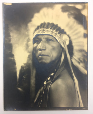 [Native Americans] Spurr, Ervin Willard.  Group of Photographs of Native American Actors