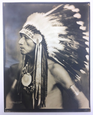 [Native Americans] Spurr, Ervin Willard.  Group of Photographs of Native American Actors