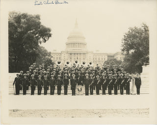 [Navy Band] [Army Band] Brendler, Commander Charles. & Curry, Lt. Col. Hugh. & Mitchell, Lt. Anthony A. (1918-2009)  Six Signed Photographs