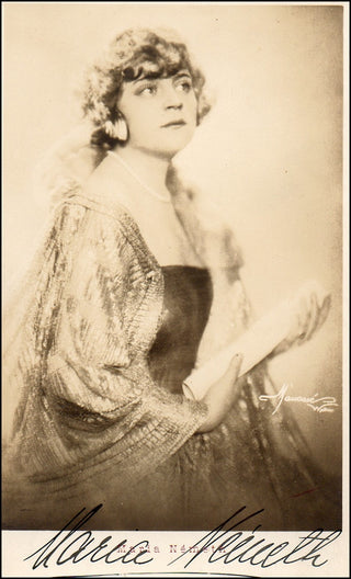 Nemeth, Maria. (1897 - 1967) Signed Photograph