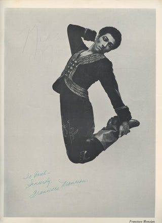 [New York City Ballet] Eglevsky, André. (1917–1977) & Moncion, Francisco. (1918–1995) & d'Amboise, Jacques. (1934–2021) [Bascome, W. Radford. (1913–1984)] 1955 Souvenir Program SIGNED BY MANY