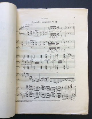 [Ney, Elly. (1882–1968)] Liszt, Franz. (1811–1886) Rhapsodies Hongroises no. 12 - THE COPY OF ELLY NEY