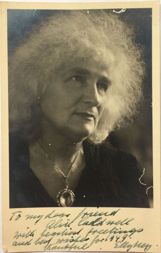 Ney, Elly. (1882-1968) Signed Postcard Photograph