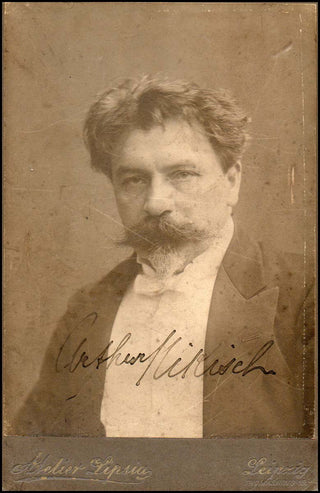 Nikisch, Arthur. (1855-1922) Signed Photograph