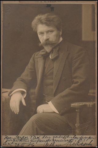 Nikisch, Arthur. (1855-1922) Signed Photograph