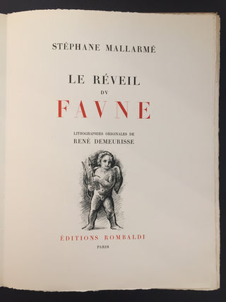 Debussy, Claude. (1862–1918) & Mallarmé, Stéphane. (1842–1898) & Demeurisse, René. (1895–1961) [Norman, Jessye. (1945–2019)] Prelude a l'après-midi d'un faune - FROM THE COLLECTION OF JESSYE NORMAN