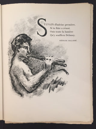 Debussy, Claude. (1862–1918) & Mallarmé, Stéphane. (1842–1898) & Demeurisse, René. (1895–1961) [Norman, Jessye. (1945–2019)] Prelude a l'après-midi d'un faune - FROM THE COLLECTION OF JESSYE NORMAN