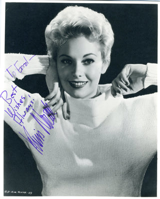 Novak, Kim. (b. 1933) Signed Photograph