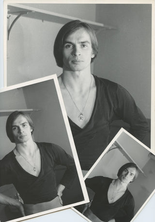 Nureyev, Rudolf. (1938–1993) Three Original Photographs