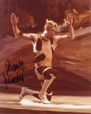 Nureyev, Rudolf. (1938–1993) Signed Photograph as the Faun