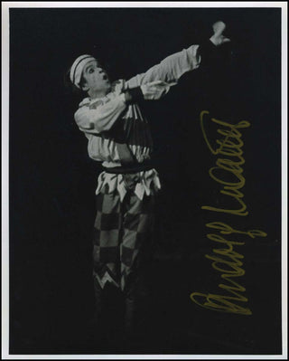 [Dance] Nureyev, Rudolf. (1938–1993) "Petrouchka" - Signed Photograph