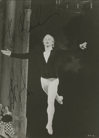 Nureyev, Rudolf. (1938–1993) "Swan Lake" - Signed Photograph