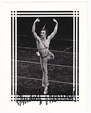 Nureyev, Rudolf. (1938-1993) Signed Photograph in "Le Corsaire"