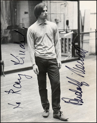 Nureyev, Rudolf. (1938–1993) Fantastic Signed Photograph