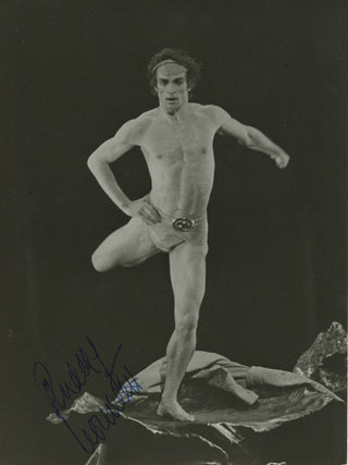 Nureyev, Rudolf. (1938–1993) Signed Photograph in "Lucifer"