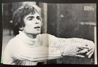 Nureyev, Rudolf. (1938–1993) [Como, William. (1925–1989) & Migdoll, Herbert. (b. 1944)] Nureyev - SIGNED