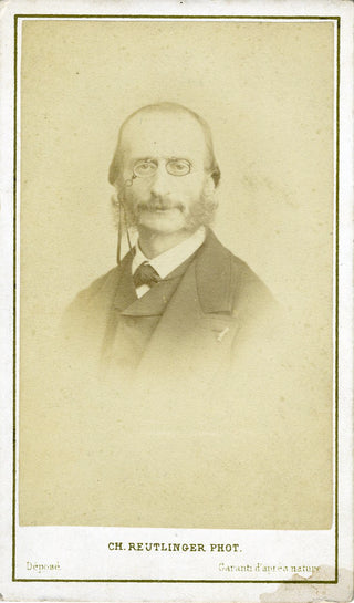 Offenbach, Jacques. (1819-1880) Reutlinger CDV Photograph