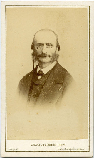 Offenbach, Jacques. (1819–1880) Original CDV Photograph