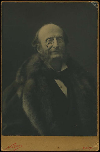 Offenbach, Jacques. (1819-1880) [Nadar, Gaspard-Félix Tournachon. (1820-1910)] Nadar Cabinet Photograph