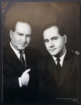 Oistrakh, David. (1908–1974) & Oistrakh, Igor. (b. 1931) 1961 Souvenir Program