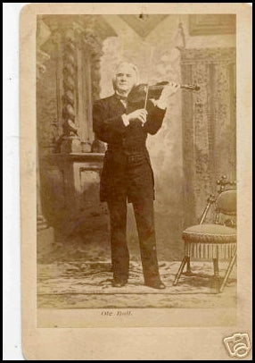 Bull, Ole. (1810-1880) Cabinet Card Photograph