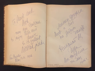 [Opera & Composer] Jeritza, Maria. (1887–1982) & Ormandy, Eugene. (1899–1985) & Chaliapin, Feodor. (1873–1938) & Villa-Lobos, Hector. (1887–1959) & Sutherland, Joan. (1926–2010) & Steber, Eleanor. (1914–1990) & Pavarotti, Luciano. (1935–2007) & Nilsson, B