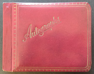 [Opera, Dance, and Entertainment] Autograph Album