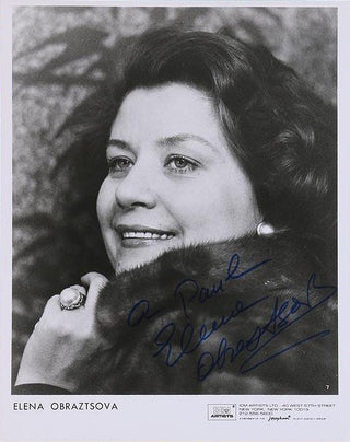 [Opera] Ludwig, Christa. (1928–2021) & Kirsten, Dorothy. (1910–1992) & Munsel, Patrice. (1925–2016) & Pons, Juan. (b. 1946) Collection of Signed Photographs and Autographs