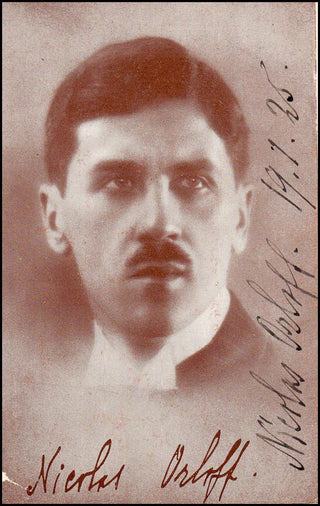 Orloff, Nicolas. (1892-1964) Signed Photograph