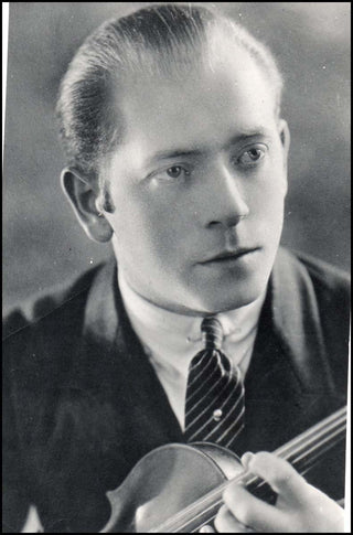 Ormandy, Eugene. (1899–1985) 1924 Photograph with Violin