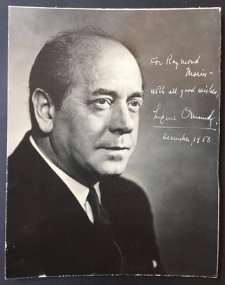 Ormandy, Eugene. (1899–1985) Large Signed Photograph