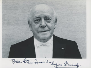 Ormandy, Eugene. (1899–1985) Signed Photograph