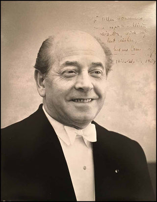 [Conductor] Ormandy, Eugene. (1899–1985) Large Signed Photograph to the Philadelphia Orchestra's Publicity Director