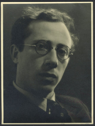 Osborn, Franz. (1905–1955) Signed Photograph