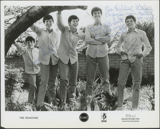 [The Osmonds]  Signed Photograph