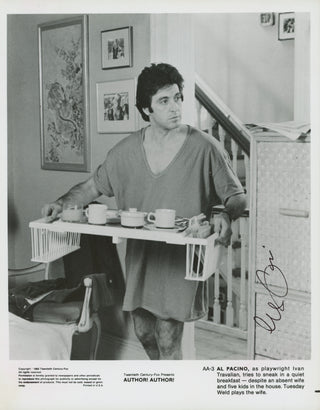 Pacino, Al. (b. 1940) "Author! Author!" - Signed Promotional Photograph