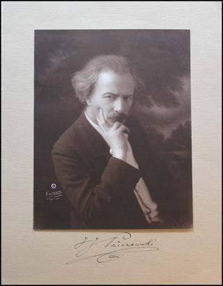 Paderewski, Ignace Jan. (1860-1941) Large Signed Photograph