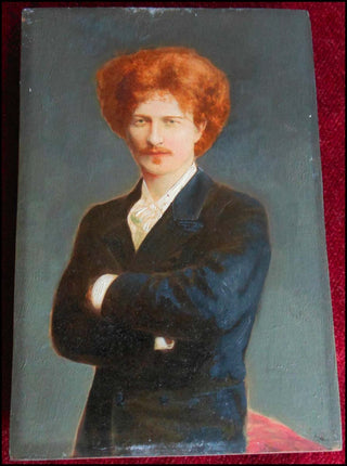 [Paderewski, Ignace Jan. (1860-1941)] Original Painting