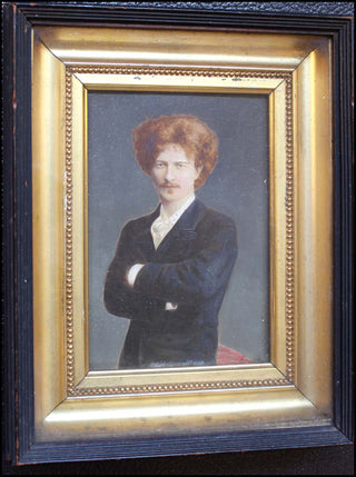 [Paderewski, Ignace Jan. (1860-1941)] Original Painting