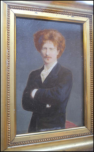 [Paderewski, Ignace Jan. (1860-1941)] Original Painting