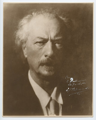 Paderewski, Ignace Jan. (1860–1941) Signed Photograph