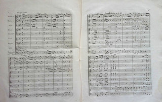 [Pasta, Giuditta. (1797 - 1865)] Paer, Ferdinando. (1771-1839) Saffo, Cantate Italienne a voix seule de soprano. Partition. - INSCRIBED PRESENTATION COPY TO GIUDITTA PASTA