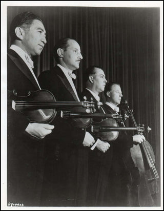 [String Quartets] Paganini Quartet. (1946–1966) [Temianka, Henri. (1906–1992)] Original Photogaph